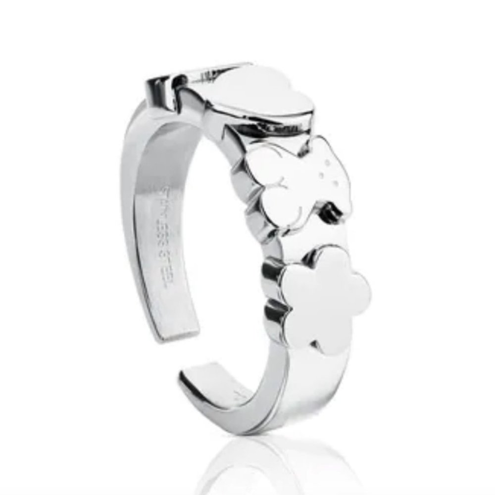 Tous Basic Ring Stainless Steel (Authentic) - image 3